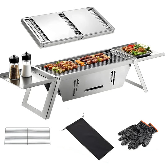 CompactGrill™ | Geniet van Moeiteloos Grillen Tijdens Elke Outdoor Activiteit.