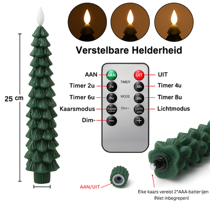 CandleTree™ | De Perfecte Balans tussen Warmte en Gezelligheid.