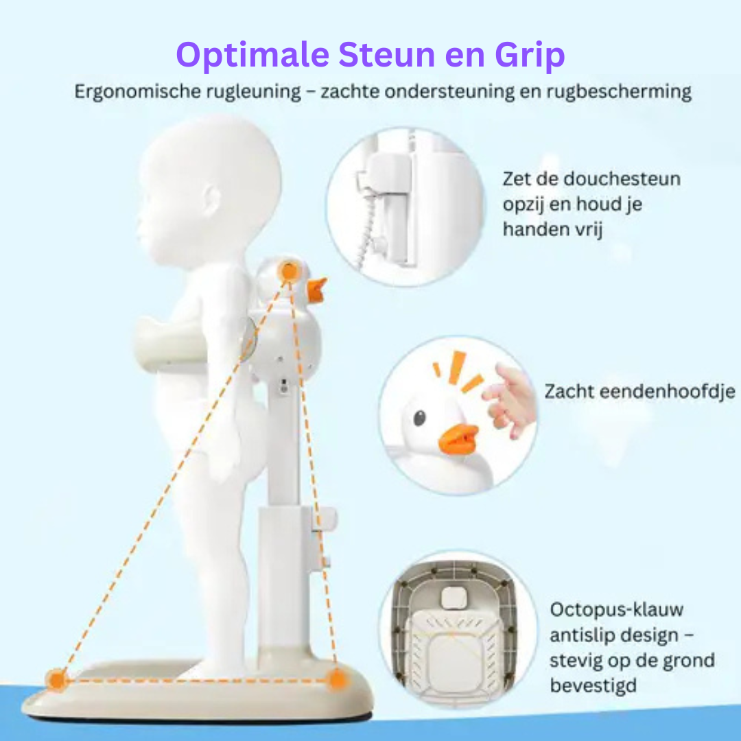 ShowerHelp™ | Waar Veiligheid en Plezier Samenkomen. + Gratis Krukje