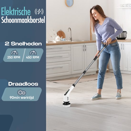 MultiBrush 9 in 1 ™ | Slim Krachtig en Pijnvrij Schoonmaken.