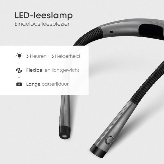 NeckLight™ | Maak Lezen & Werken Comfortabel en Handenvrij.