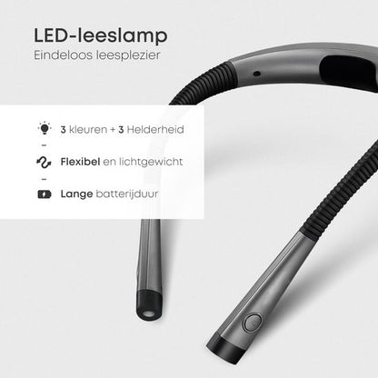 NeckLight™ | Maak Lezen & Werken Comfortabel en Handenvrij.