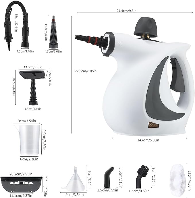 SteamPro™ | Geniet van Krachtige Stoomreiniging voor Elke Oppervlakte in Huis.