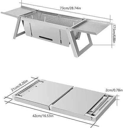 CompactGrill™ | Geniet van Moeiteloos Grillen Tijdens Elke Outdoor Activiteit.