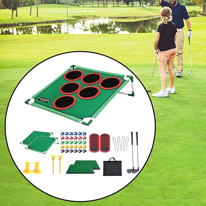 GolfPlay™ | Het Ultieme 2-in-1 Golfspel voor Binnen & Buiten.
