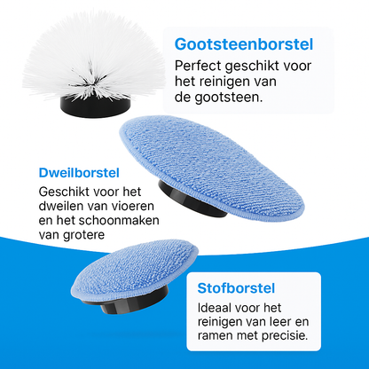 MultiBrush 9 in 1 ™ | Slim Krachtig en Pijnvrij Schoonmaken.