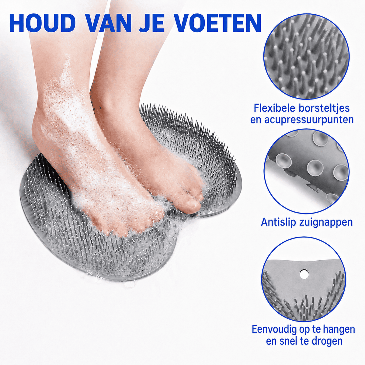 CleanStep™ | Reinigt Waar Je Handen Moeilijk Komen.