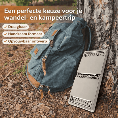 CompactGrill™ | Geniet van Moeiteloos Grillen Tijdens Elke Outdoor Activiteit.