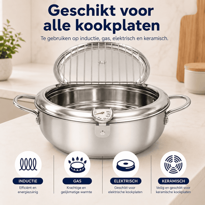 FryMaster™ | Eenvoudig frituren op elke kookplaat.