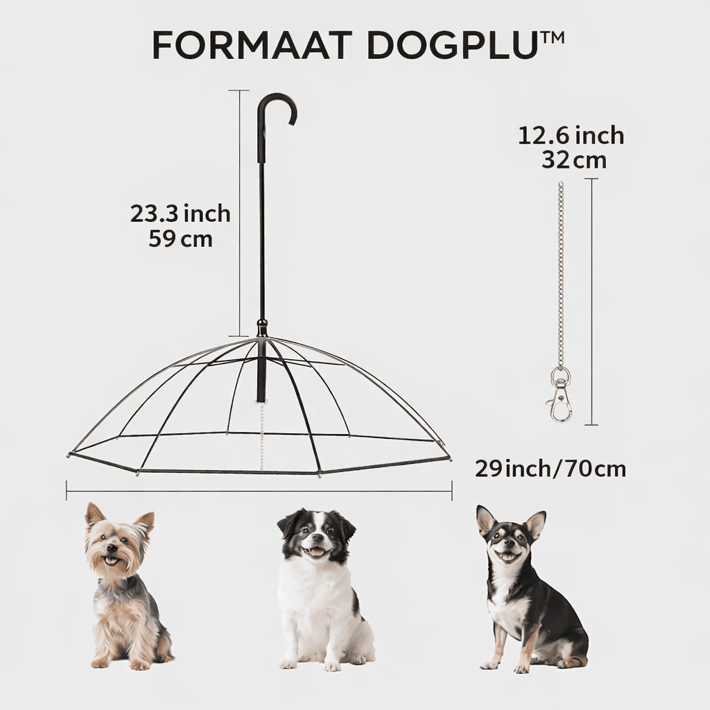DogPlu™ | Dé Oplossing voor Regenwandelingen.