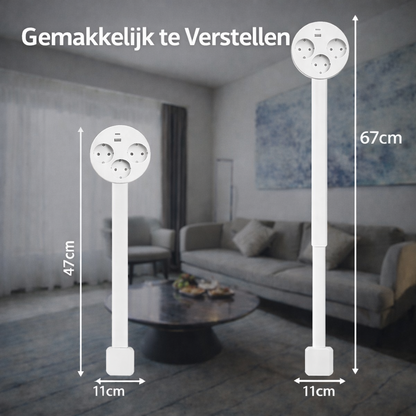 PowerFlex™ | De Slimme Oplossing voor Verborgen Stopcontacten.