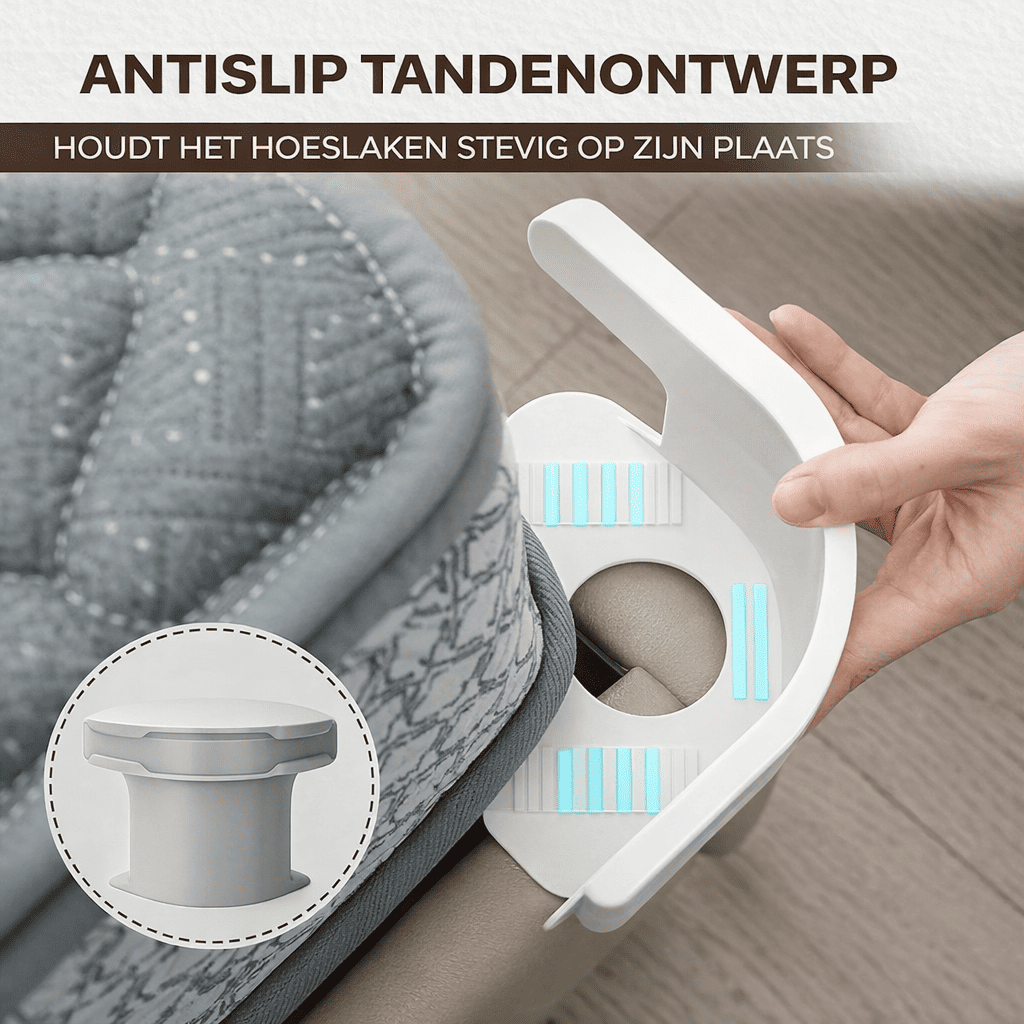 BedFit™ | Voor een Perfect Opgemaakt Bed, Elke Nacht.