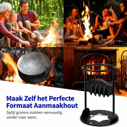 SplitMaster™  | Maak Gemakkelijk Zelf Aanmaakhout.