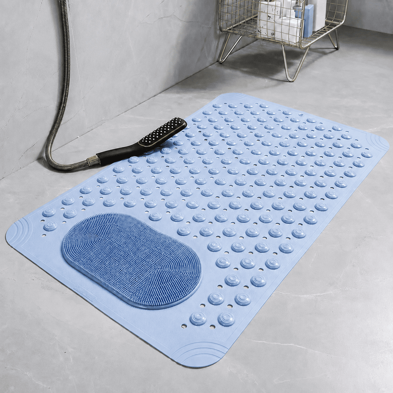 SafeGrip™ - Anti Slip & Scrub Mat | Veilig en Comfortabel Douchen.