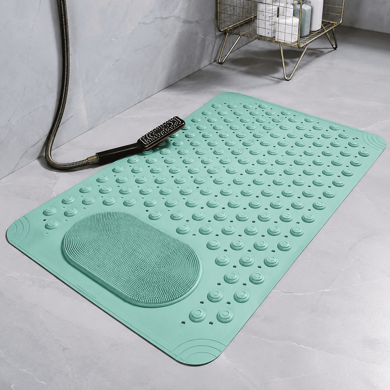 SafeGrip™ - Anti Slip & Scrub Mat | Veilig en Comfortabel Douchen.