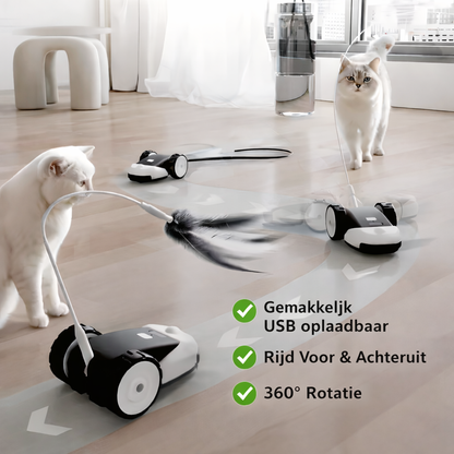 CatMouse™ | Speel Zelfstandig Terwijl Jij Weg Bent.