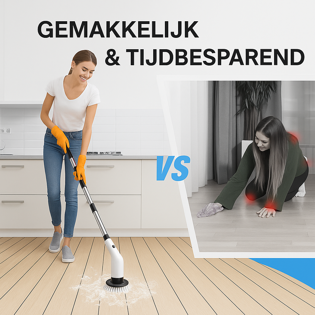 MultiBrush 9 in 1 ™ | Slim Krachtig en Pijnvrij Schoonmaken.