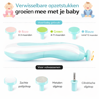 NailCare Pro™ | Veilige Verzorging voor de Kleinste Vingertjes.