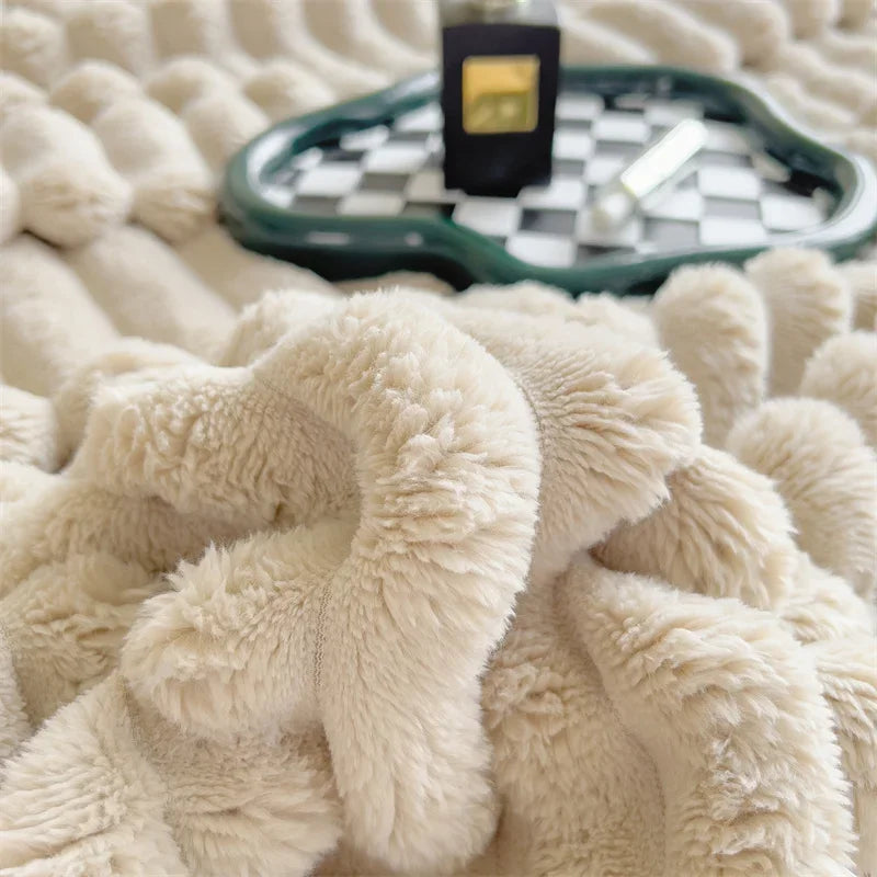 DreamFleece™ | Luxe Pluche Deken Voor Extra Warmte.