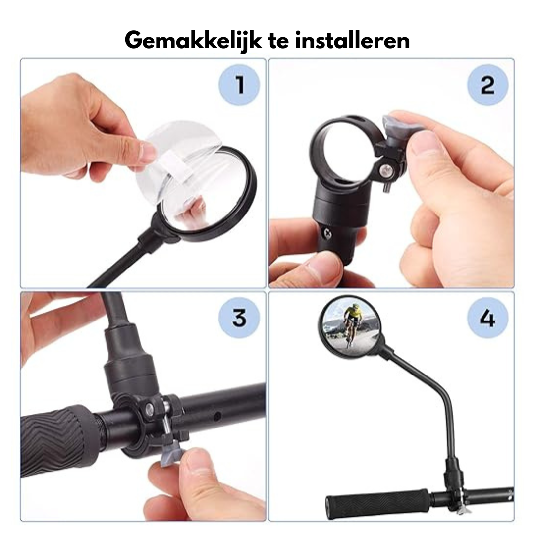 BikeMirror™ | Veiligheid Begint Met Overzicht.