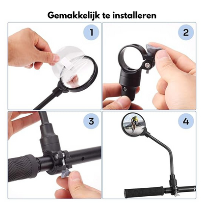BikeMirror™ | Veiligheid Begint Met Overzicht.