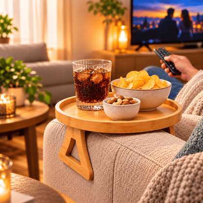 SofaTray™ | De Slimme Oplossing Voor Meer Bankcomfort.