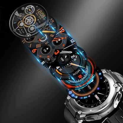 HealthGuard™ | Pro Smartwatch inclusief oortjes! (voor Apple & Android)