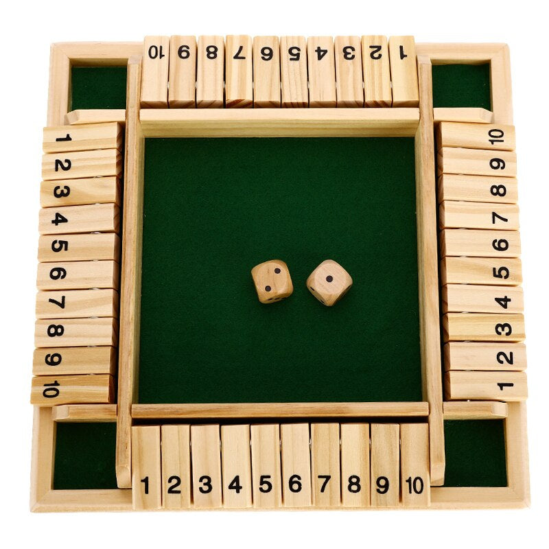 Houten rekenspel – Bordspel om spelenderwijs te leren optellen