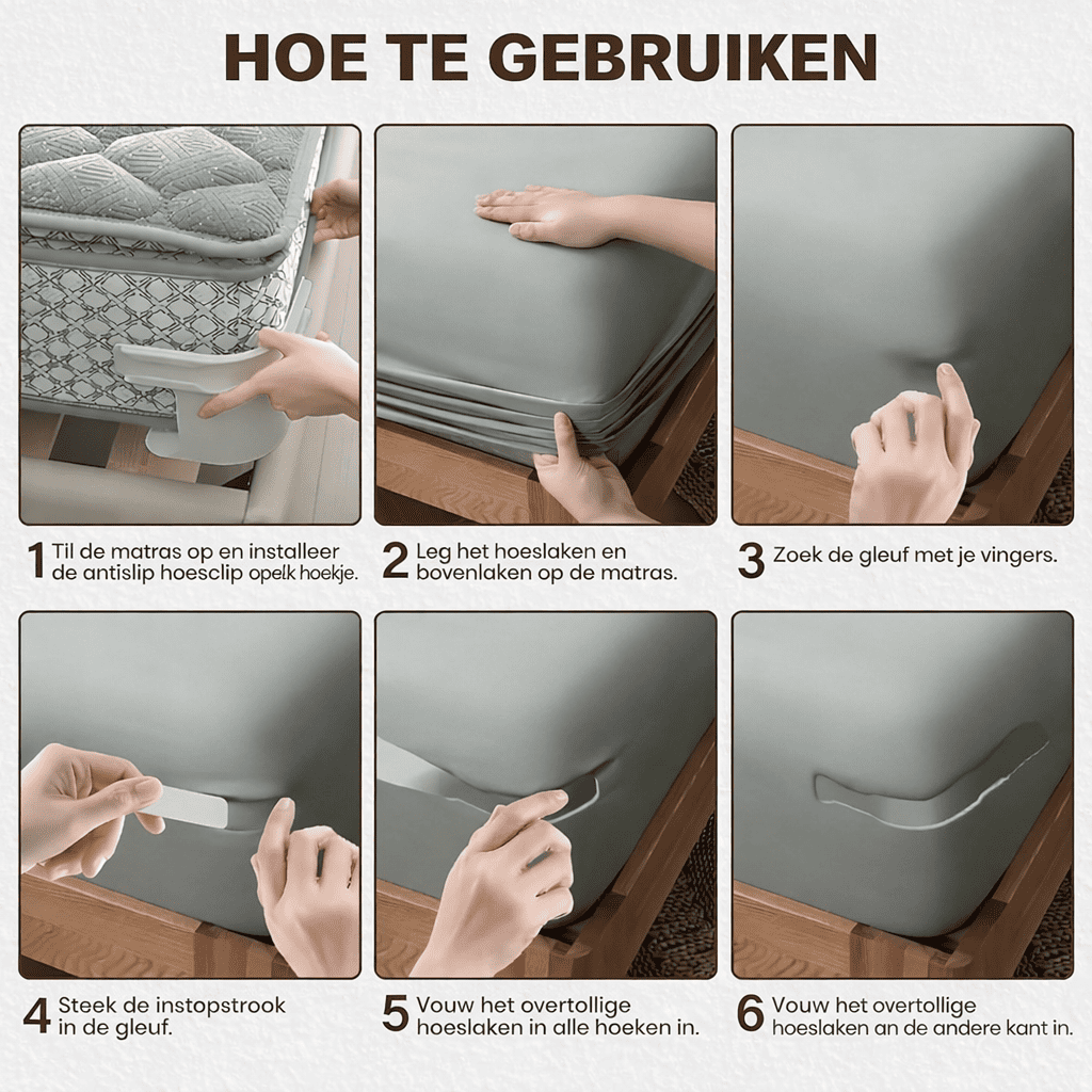 BedFit™ | Voor een Perfect Opgemaakt Bed, Elke Nacht.