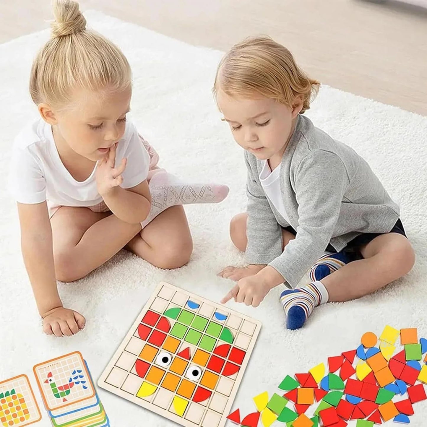 MosaicPuzzel™ | Stimuleer Nieuwsgierigheid, Denkvermogen en Creativiteit.