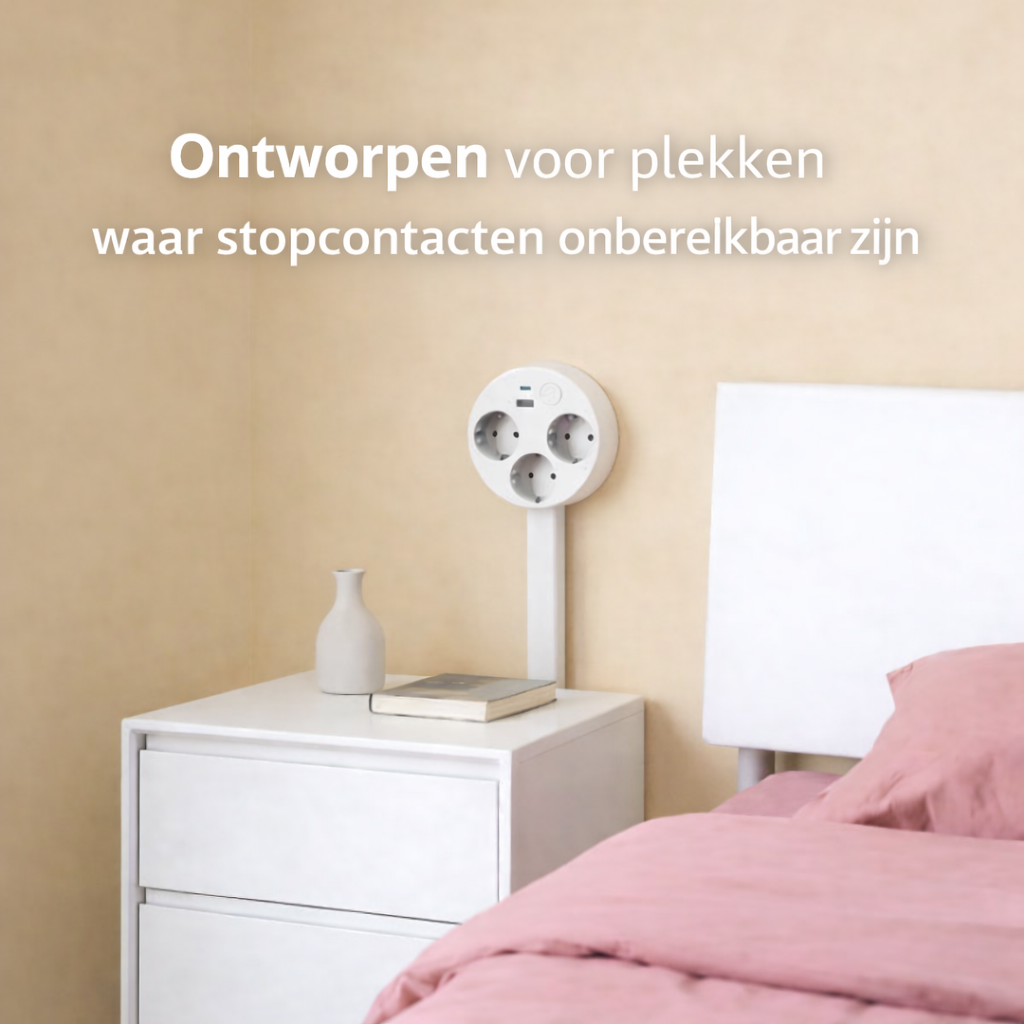 PowerFlex™ | De Slimme Oplossing voor Verborgen Stopcontacten.