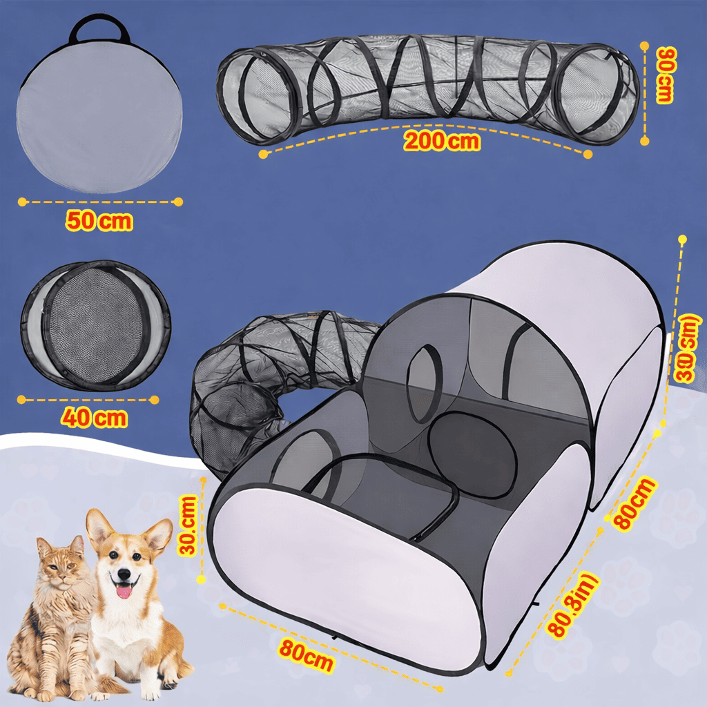 CatTent™ | De Ultieme Speel- en Relaxplek voor Je Kat.