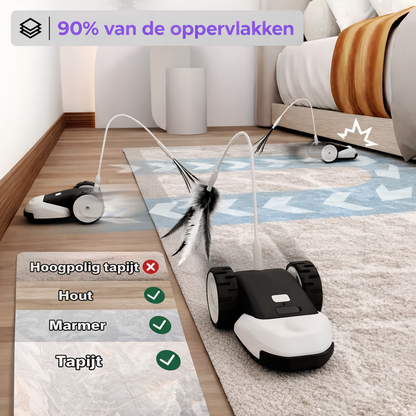 CatMouse™ | Speel Zelfstandig Terwijl Jij Weg Bent.