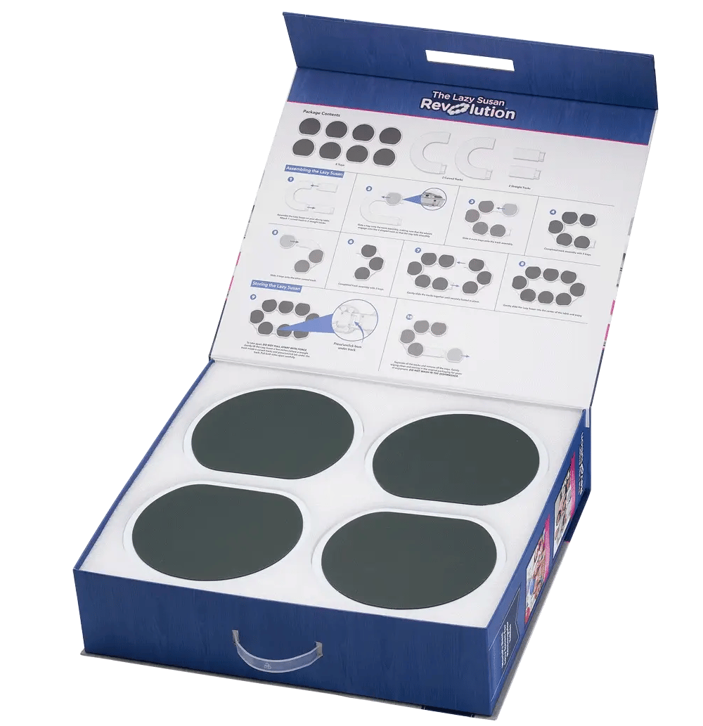 LazySusan™ | Het Innovatieve Draaiplateau voor Eenvoudig Serveren.