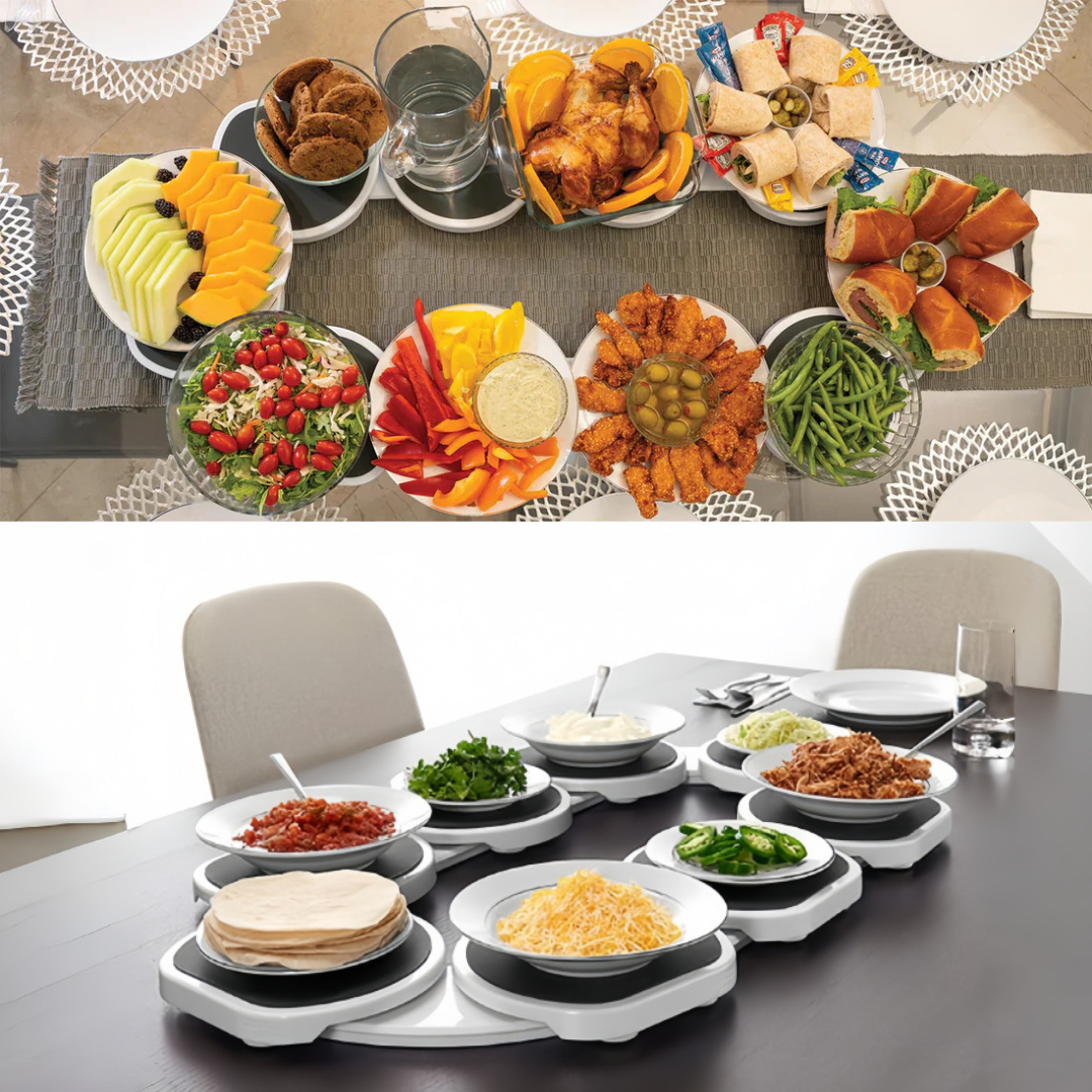 LazySusan™ | Het Innovatieve Draaiplateau voor Eenvoudig Serveren.