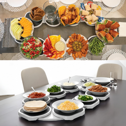 LazySusan™ | Het Innovatieve Draaiplateau voor Eenvoudig Serveren.