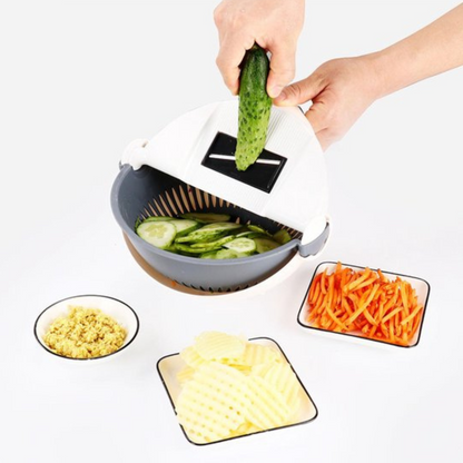 SliceMaster™ | Snel en Efficiënt Groenten en Fruit Snijden.