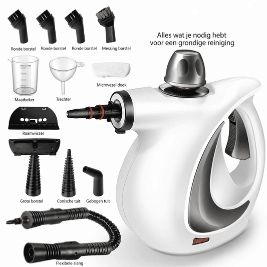 SteamPro™ | Geniet van Krachtige Stoomreiniging voor Elke Oppervlakte in Huis.