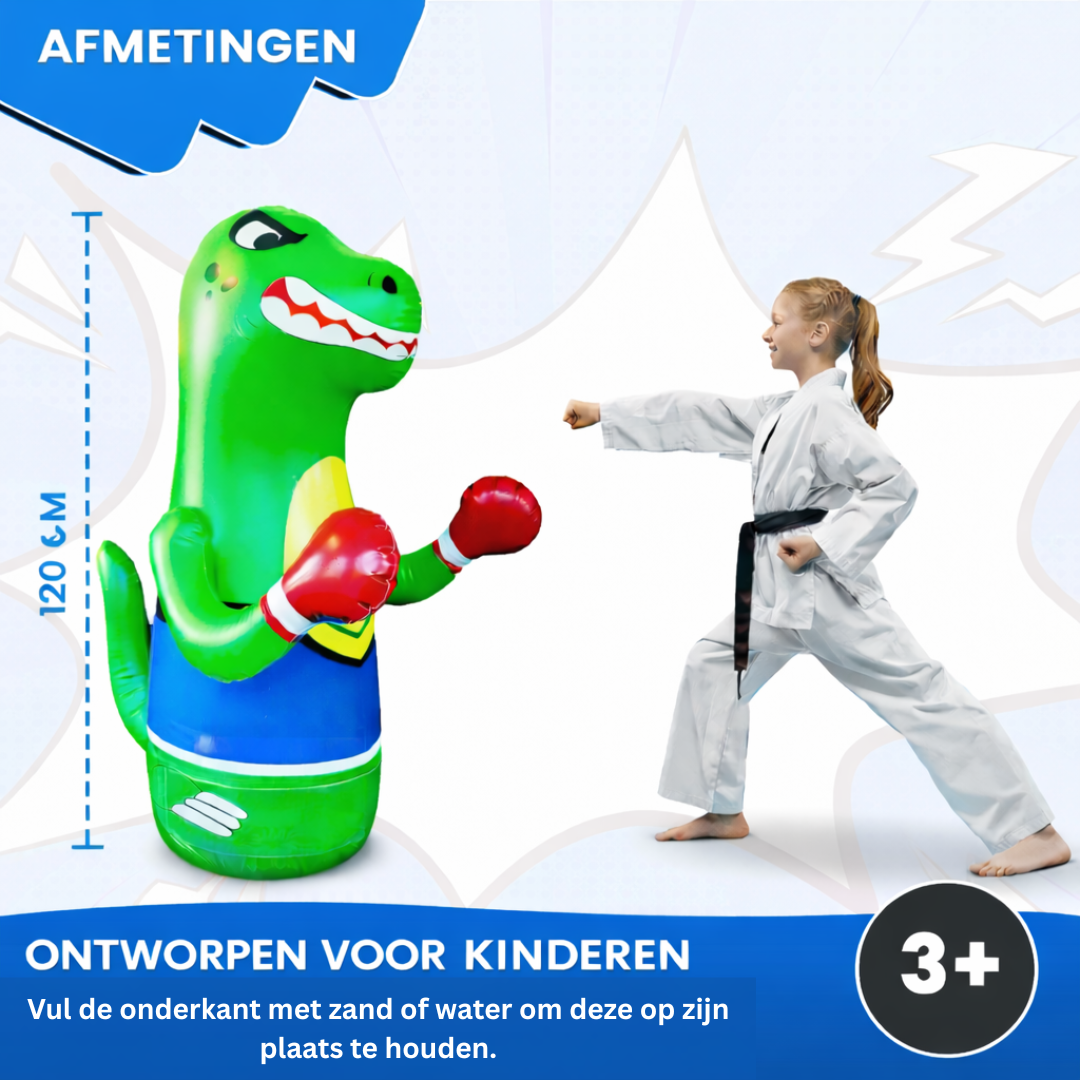 BoxDino™ | De Stoerste Uitlaatklep voor Actieve Kids