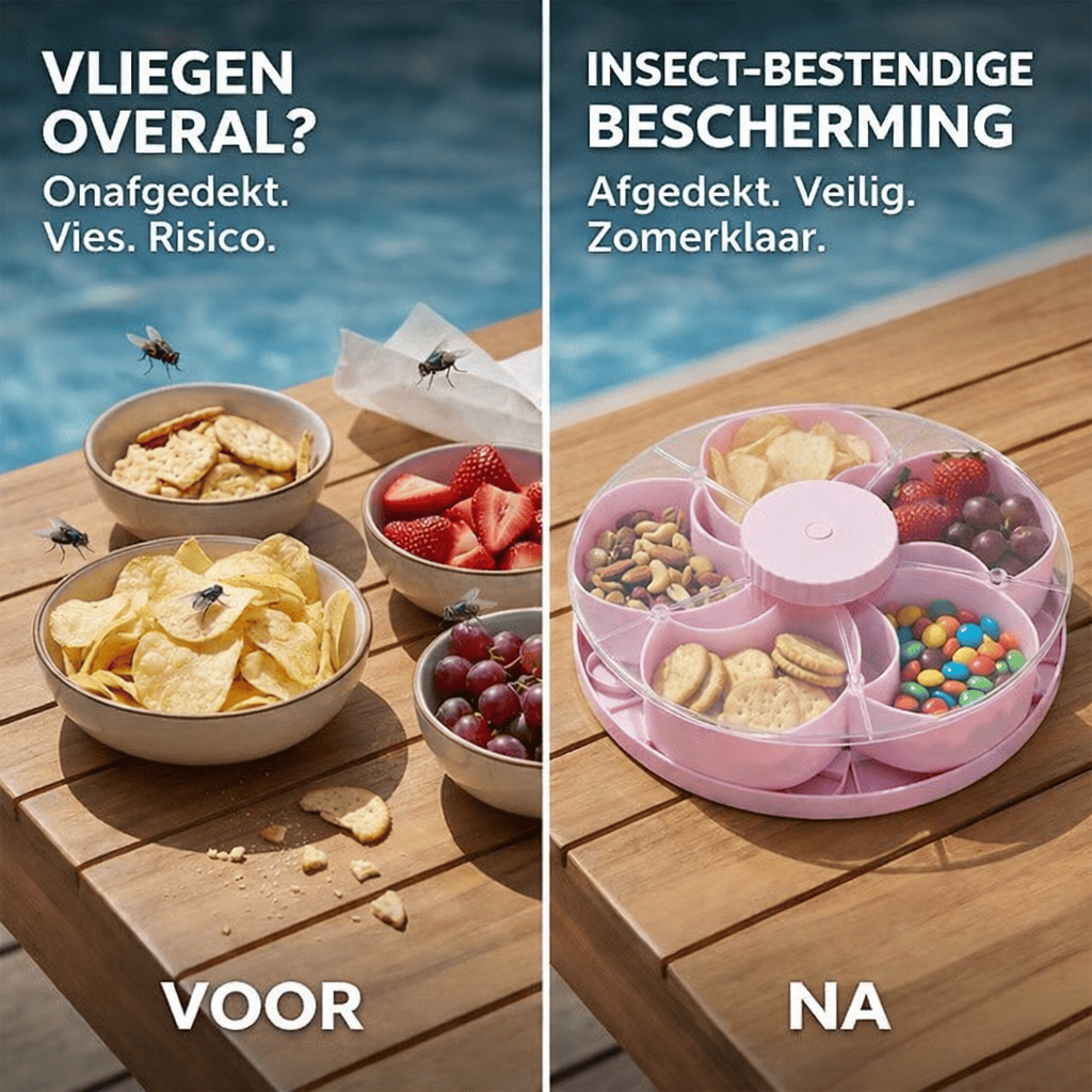 SafeSnack™ | Houd je Eten Vers en Beschermd Tegen Ongedierte.
