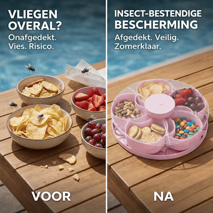 SafeSnack™ | Houd je Eten Vers en Beschermd Tegen Ongedierte.