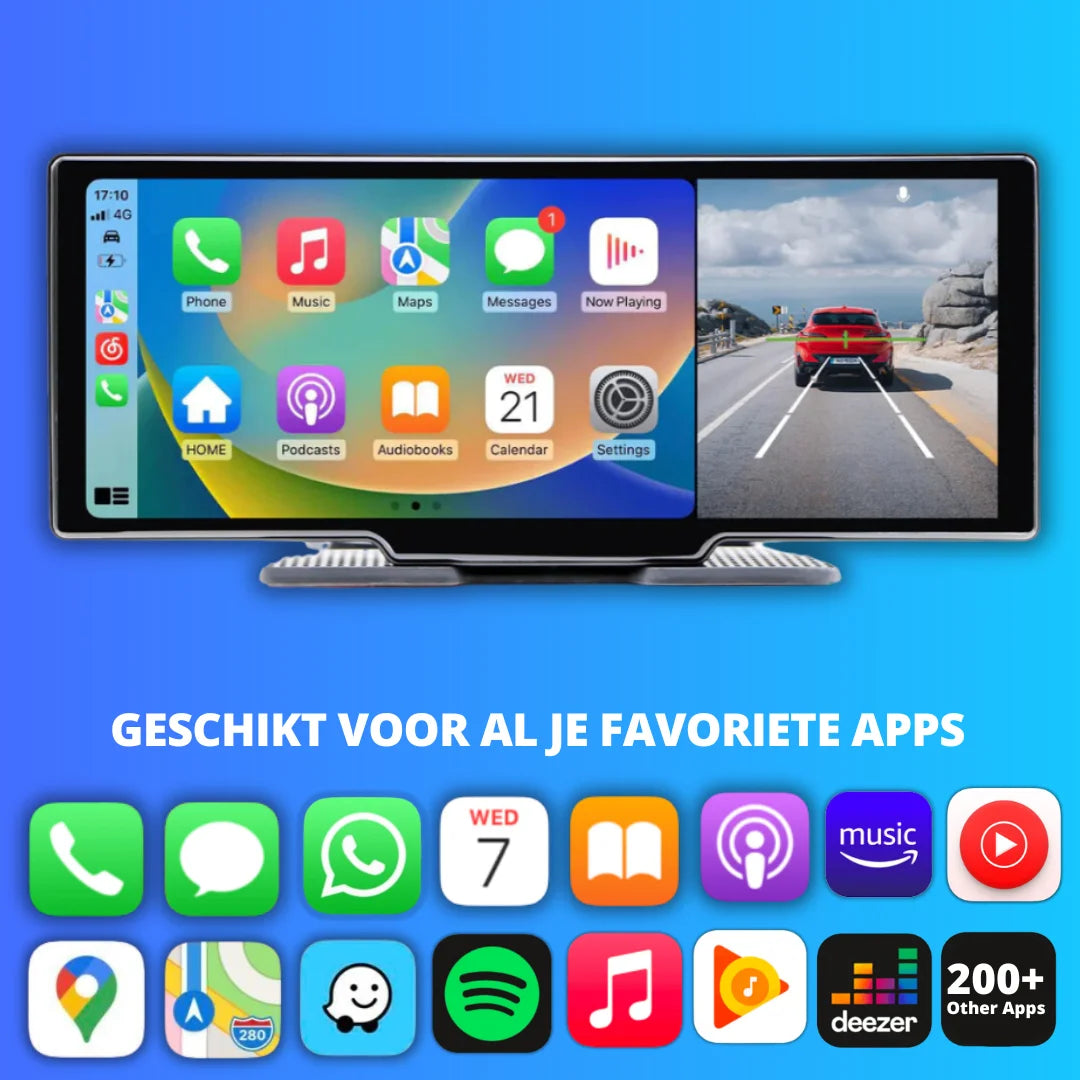 CarScreen™ | Geniet van jou favoriete apps en streamingsdiensten in de auto!
