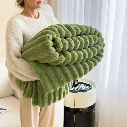 DreamFleece™ | Luxe Pluche Deken Voor Extra Warmte.