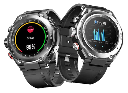 HealthGuard™ | Pro Smartwatch inclusief oortjes! (voor Apple & Android)