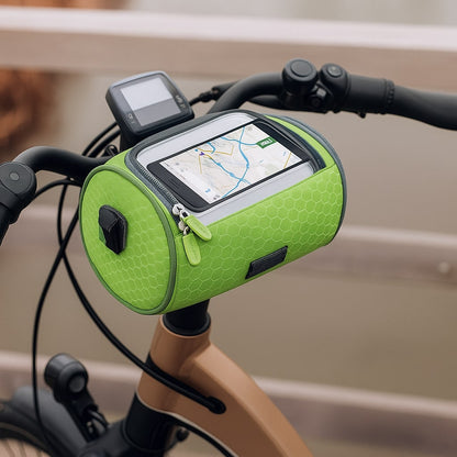 Tourix™ | Fietsstuur Opbergtas met Touchscreen Telefoonvak.