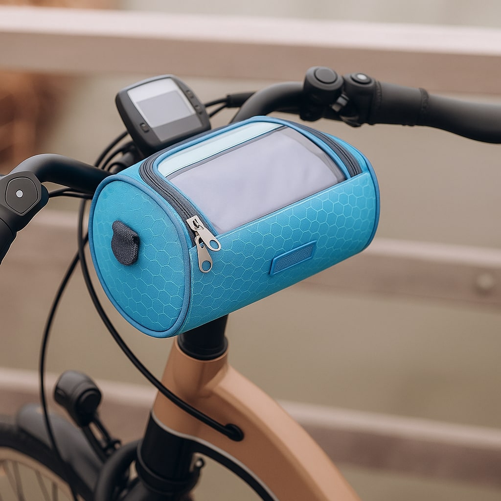 Tourix™ | Fietsstuur Opbergtas met Touchscreen Telefoonvak.