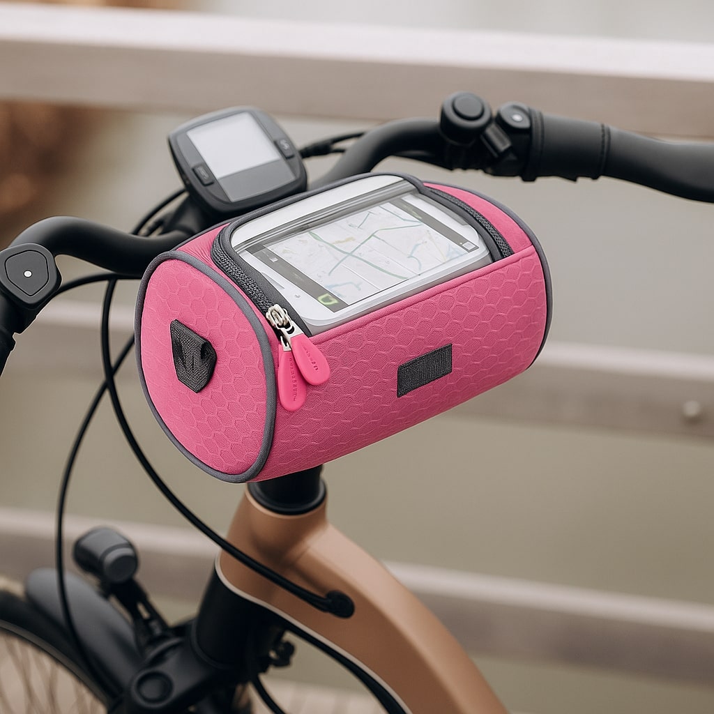 Tourix™ | Fietsstuur Opbergtas met Touchscreen Telefoonvak.