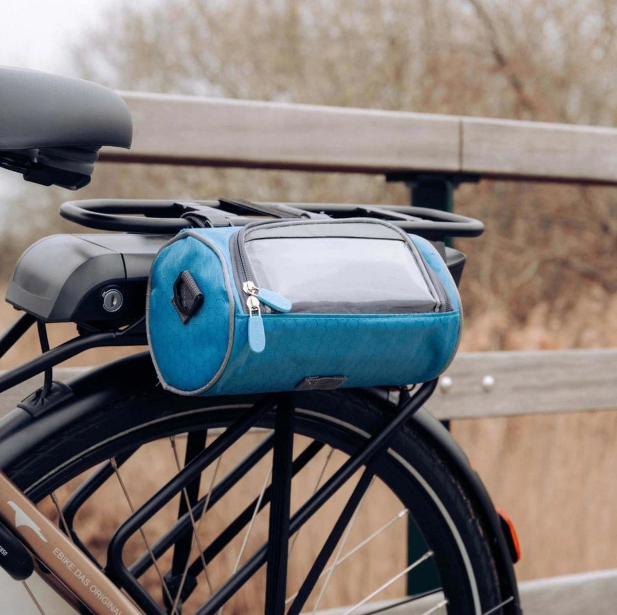 Tourix™ | Fietsstuur Opbergtas met Touchscreen Telefoonvak.
