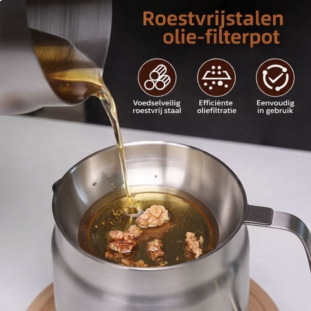 FryPan™ | Slimmer Frituren Met Minder Olieverspilling.