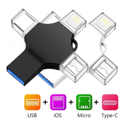 FlashDrive™ | 4 IN 1 Geen last meer van een vol toestel!